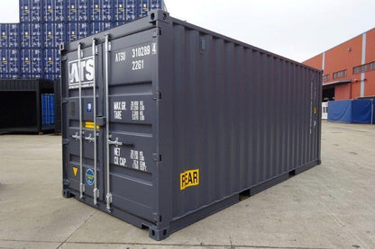 Contenedor nuevo de tres puertas de 20 pies