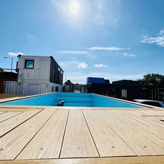 Piscina contenedor de 20 pies